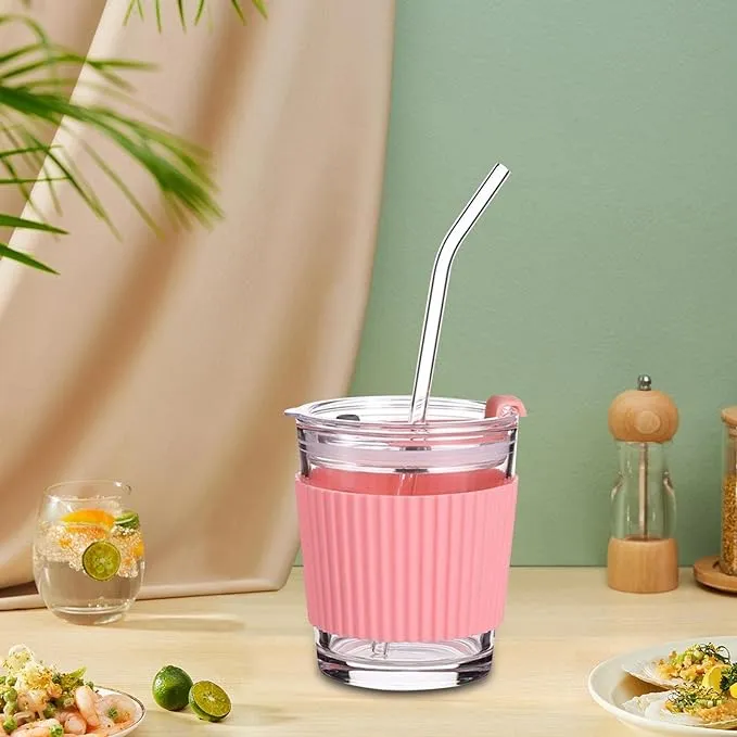 Eco-Friendly%20Stylish%20And%20Leakproof%20Glass%20Cup%20With%20Lid,%20Straw%20And%20Sleeve%20For%20Soda,%20Juice,%20Milk%20And%20Other%20Drinks%20-%20Image%207