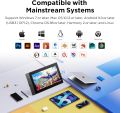 UGEE 15.4 inch Drawing Tablet with Screen，143% sRGB UE16 Computer Graphics Tablet with Full-Laminated Screen 8+1 Hot Keys 16K Level Pressure Battery-Free Stylus，Drawing Pad for PC/Windows/Mac/Android. 