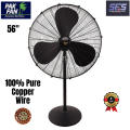 PAK FAN Pedestal fan pure copper wire stand fan 24 inch. 