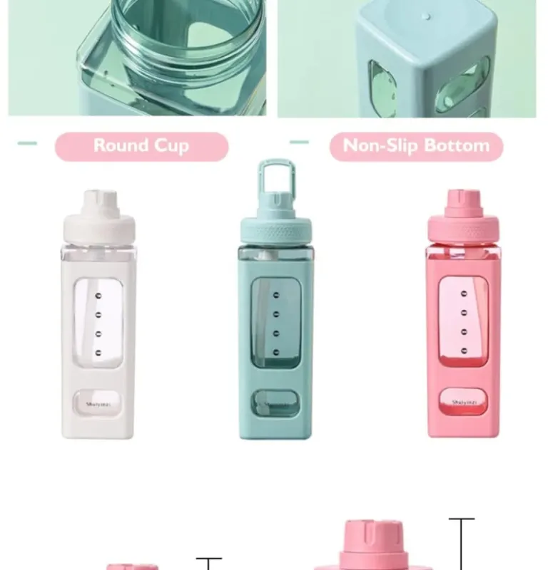 700ml Pastel Shaker Water Bottle