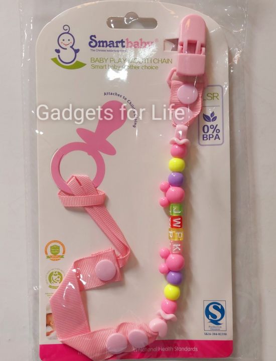 Baby Pacifier Chain hand made pacifier clip Multiple Colors