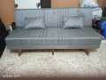 Sofa Combed 3 Seater Stylish Gray Colour Can be Customised {{ Special offer } Available...... 