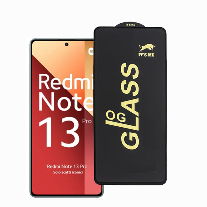 Xiaomi Redmi Note 13 Pro 4G OG Gorilla HD+ Glass Full Edge to Edge Tempered Screen Protector Premium Quality