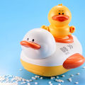 Cute Water Bath Duck Shower Electric Spray Bathroom Kids Baby Toy Bathtub New Game Faucet Swimming for Girl Gift Pizazzazz. 
