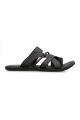 Sputnik Black Slipper Shoes For Men and Boys. 