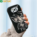 UCUC for Xiaomi Poco X3 NFC Poco X3 Pro Back Cover Half a Butterfly Luxury Plating Lens Soft Candy Phone Case. 