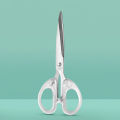 Ins style simple transparent small scissors girl's heart bangs hand account art special scissors children's student stationery scissors. 