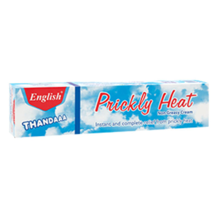 English Prickly Heat Cream - Stay Cool and Comfortable All Day