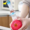 Faucet Extenders Kitchen Faucet Extender 360 Degree Adjustable Water Tap Extension Filter Shower Bathroom Faucet Extender Water Saving Splash-proof Kitchen Accessories  Saving Splash-proof  Kitchen Gadgets Water Filter Accessories. 