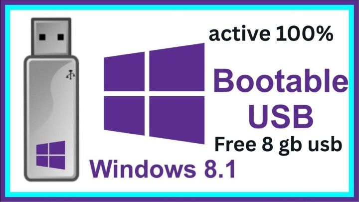 window 8.1 pro bootable free 8 gb usb