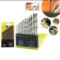Drill Barma set High Speed Steel Drill Bit Set (1.5mm, 2mm, 2.5mm, 3mm, 3.2mm, 3.5mm, 4mm, 4.5mm, 4.8mm, 5mm, 5.5mm, 6mm, 6.5mm)| SkyScraper Store. 