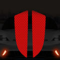 Car Reflector Stickers Reflective Exterior Car Front Bumper Decals Warning Tape. 