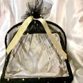 Square Empty Gift Basket with Colorful net Wrap Best for Birthday/Anniversary/Wedding/Gift By Maxify Store. 
