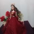 Barbie doll clothes |  Barbie doll wedding clothes | Barbie doll accessories | Barbie dress up | Barbie doll jewelry |wedding dress |Bridal dress | Barbie gown | Barbie party dress |gift for girls  | dress for 11 inch doll. 