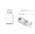 Samsung Fast Charging Data Cable With Android Micro Usb to Iphone Lightning Charging Converter Usb Adapter Combo Pack. 