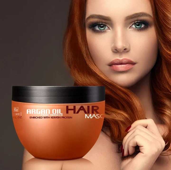 Oil Hair Mask Enriched with Keratin Protein - Deep Repair & Smoothness for All Hair Types (250ml)