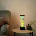 LED Bubble Fish Night Light with 7 Color Changing | Fantasy Aquarium Lamp, USB & Battery Powered | Mood Table Lamp for Bedroom, Living Room & Kids Room Decoration | Go Cartz. 