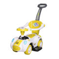 Kids Stroller Mini Cooper Ride On Toddler Buggy Car For Kids Push Car For Toddlers with Light & Music Melody Horn, Baby Car Four Wheel Car Adjustable Back Support Children Outdoor Ride-On Car Suitable For 1 Year and above Boys & Girls. 