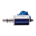 Solenoid electric solenoid type push / pull 10 mm DC 12 V 2.1 kg force. 