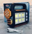 Genuine Big Size Portable COB LED Solar Flashlight Rechargeable Outdoor Camping Lanterns Lamp Power Bank Solar Torch Powerful Work Light. 