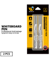 WBM Whiteboard Markers, Refillable Black Marker. 