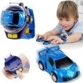 Mini Watch Remote Control Car 2.4GHz Rechargeable Car - Adjustable Strap - USB Charging Mini Wireless Watch - Assorted Color. 