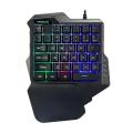 One-Handed Keyboard Gaming K108 Mechanical For PUGB Mobile Game Left Hand Small. 