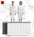Luxurious Comfort Velour Bathrobe - 100% Egyptian Cotton Unisex for Men and Women. 