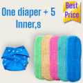 Washable Cloth Diapers for (0 m- 1 yr) & (1yr-3yr) with inner. 