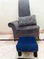 Footrest/wood stool/living room furniture/ottoman stool with thumb pin Decent Look. 