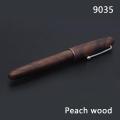 Fountain Pen 0.7mm Peach/Rosewood Wood Business Gifts Writing Office School. 
