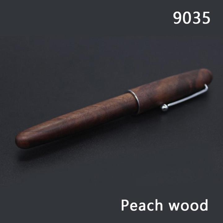 Fountain Pen 0.7mm Peach/Rosewood Wood Business Gifts Writing Office School