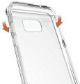 Samsung Galaxy S7 Edge Soft Shock Proof Jelly Back Cover Transparent. 