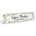 Customize Table Name Plate | Premium Quality Acrylic Table Nameplate 3mm Thickness | Sides tapper | Digital Print | Office Accessories For Table | Acrylic Table Name Plate For Office Desk | Acrylic Table Name Plate | Accessories For Office Table & School. 