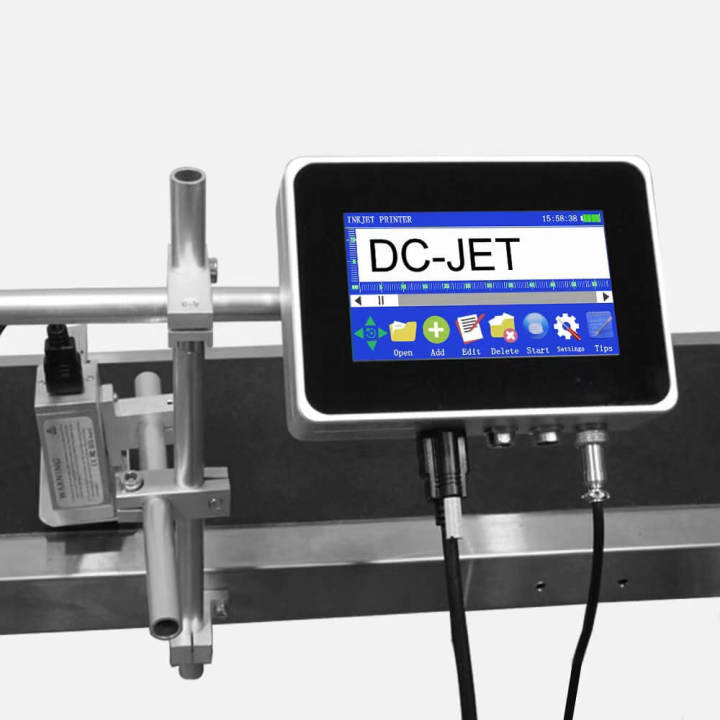 DC-Jet 150 Plus Industrial Inkjet Coding Printer Expiry Date Printer , Batch , Logo