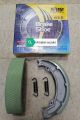 BRAKE SHOE SET GS150 IMPORTED (GREEN LATHER). 