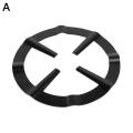 Stove Ring Moka Pot Gas Black Pans Rack Iron Support Trivet Reducer Camping Heat Diffuser 13.3cm Cooker Simmer. 