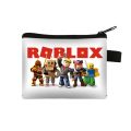 New Oxford Cloth Roblox Coin Purse Polyester Portable Cartoon Small Wallet High Capacity Storage Bag. 