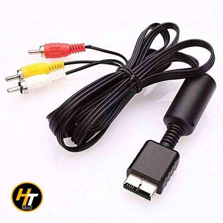 PS2 PS3 AV Cable, AV to RCA Cord for Playstation