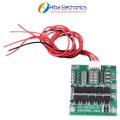 4s 30A 14.8v li-ion lithium 18650 battery bms pack p c b protection board balance integrated circuit with cable. 