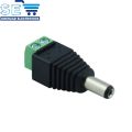 DC Power Connector Jack Female Male Plug Socket with Screw Terminal. 