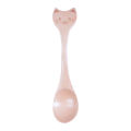 Dessert Spoon Smooth Surface Cute Cartoon Children Wooden Spoon Fork. 