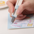 Kawaii Mini Portable Utility Knife Box Cutter Pocket Letter Opener Stretch Paper Cutters School Office Supplies Gift Prizes. 