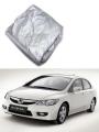 Honda Civic Reborn Car Top Cover Silver Coated - Water and Dust Proof - Grey Color. 