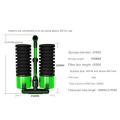 Double Water Filter Aquarium Fishtank Sponge Water Filter Air Pump Fish Tank Cleaning Filter Aquarium Accessory 1 PCS L. 
