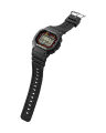 Casio G Shock 5000 Series Shock Resistance Mens Square Black Resin Case Digital Alarm Stop Watch Timer LED Backlight (Super Illuminator) Full Auto Calendar (to year 2099) Multi-Function Black Bio-Based Resin Band Watch-DW-5000R-1ADR. 