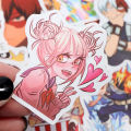 50pcs New Anime My Hero academia Stickers Decals Motor Skateboard Laptop. 