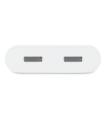 Lightning Audio + Charge Rockstar Adapter For Iphone & Ipad Belkin - White. 