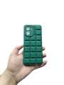 Realme C33 Soft Puffer Cover Down Jacket Camera Protection Phone Case. 