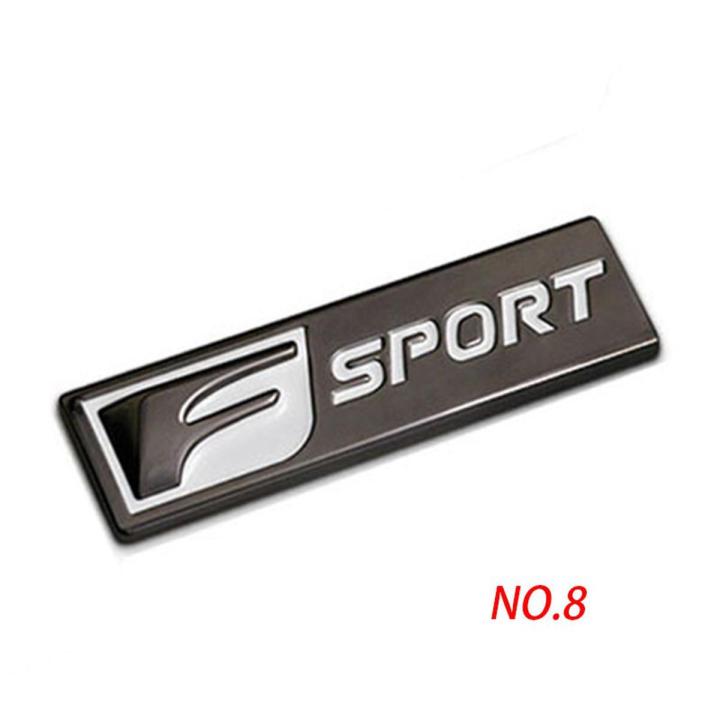 1Pieces Night knight Letter RX300 RX350 ES350 F-Sport Metal Car Sticker ...